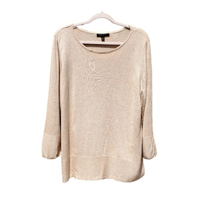 Banana Republic Tan Gold Tunic‎ Sweater Size XL